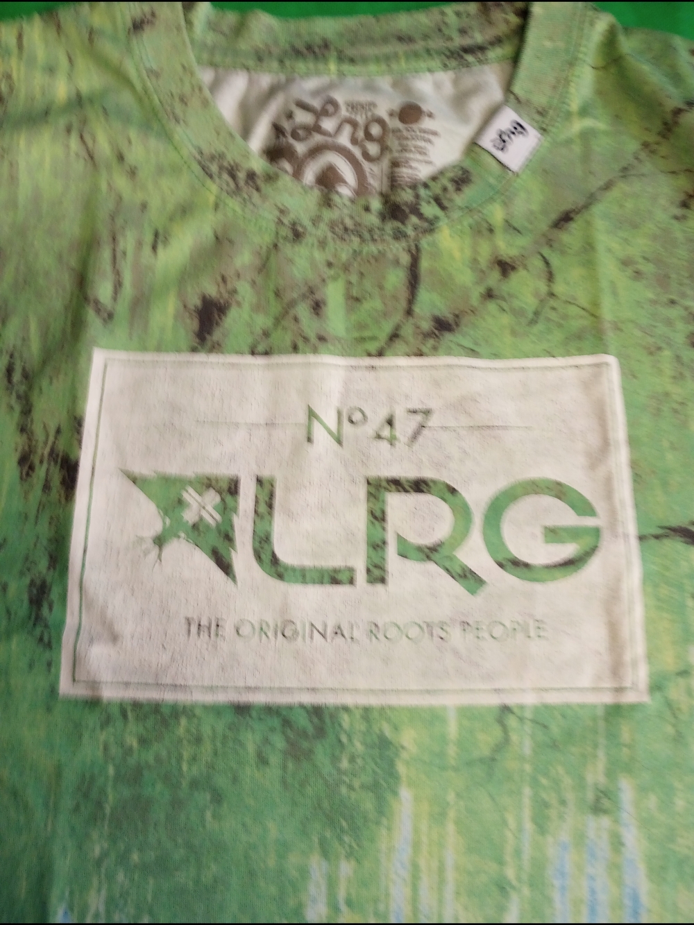 LRG Green Graphic Tee - No.47 Logo